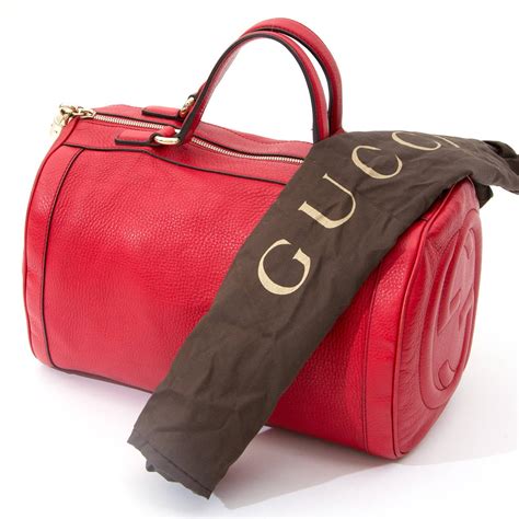 red gucci boston bag|Gucci Boston bag outfit.